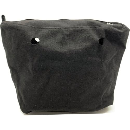 Waterproof Inner Lining for obag Insert Zipper Pocket Classic Mini Canvas Inner pocket for O Bag