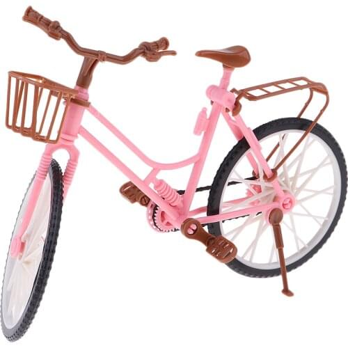 1/6 Bike Bicycle for /BJD Dolls House Kids Pretend Play Bicycle Model Toy Home Display Decor #4