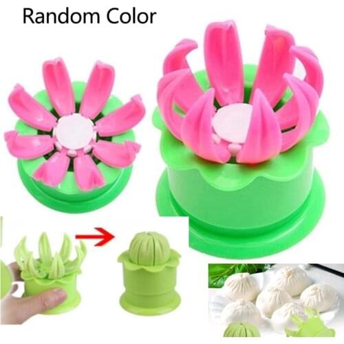 1PC Chinese Baozi Mold Steamed Stuffed Bun Mold Maker Dim Sum Shaper kitchen tools baking accessories
