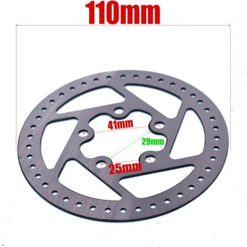 110mm Brake Disc Rotor Pad Replacement Parts with 5pcs Screws for xiaomi Mijia M365 pro Electric Scooter Skateboard
