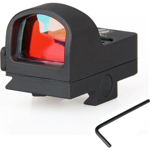 Canis Latrans Tactical Red Dot Sight 1X 2MOA Mini Red Dot Scope fit on 21mm Rail Accessory For Optics Hunting Shooting OS2-0078