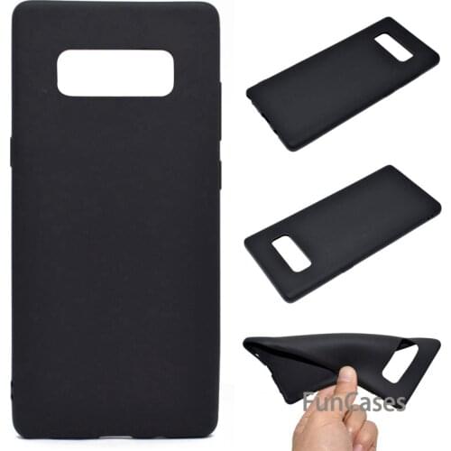 Case For Samsung Note 8 Case Plain Soft TPU For Samsung Galaxy Note 8 Silicone Cover Back Cover N950F N950FD N950U galaxus