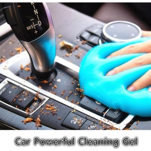 Car Wash Interior Car Cleaning Gel Slime For Cleaning Machine Auto Vent Magic Dust Remover Glue Computer Keyboard Dirt Cleaner