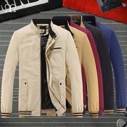 Cargo Mens Bomber Zipper Jacket Male Casual Streetwear Hip Hop Slim Fit Pilot Coat Men Clothing Plus Size Outwear Homme Solid