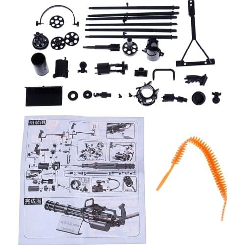 1/6 Scale 12 inch Action Figures M134 Model Guns T800 Heavy Machine Guns + Bullet Belt Kids Toys