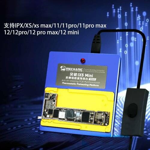 MECHANIC IX5 10 IN 1 Explosion Proof Tin Preheating Platform Motherboard Welding Table Desoldering Heater for iphone X-12PRO MAX
