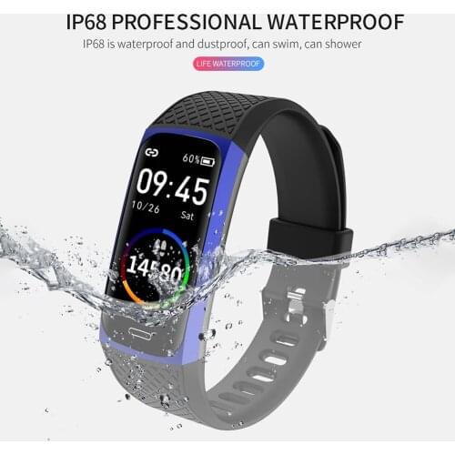 Fashion Smart Bracelet Bluetooth Watch Unisex Blood Pressure Fitness Heart Rate Monitor Motion Tracker Waterproof Smart Band
