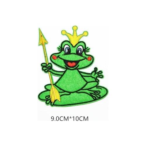 Netherland Den Bosch Carnival Frog Patch for Clothing Iron on Embroidered Sew Applique Patch Badge