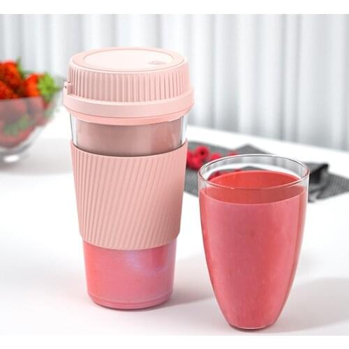 Portable 250ml Juicer Electric Smoothie Blender Machine Mixer USB Rechargeable Mini Juice Maker Fast Food Processor Mobile Mixer
