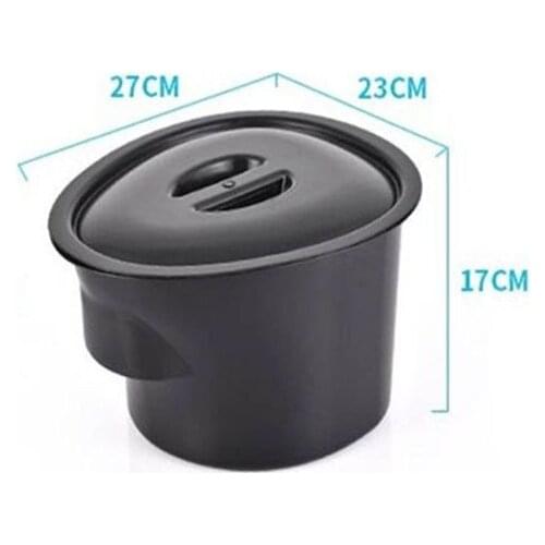 Portable Plastic mobile toilet closestool spittoon Urine bucket cuspidor Urinal basin