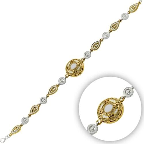 Silver 925 Sterling Enamel Authentic Bracelet