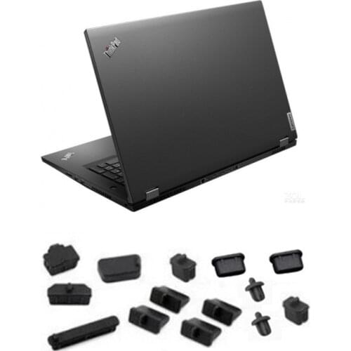 Dustproof Silicone plug port cover For Lenovo Thinkpad T540P W540 W541 T440P T430 X1 Extreme/P1 Gen 1/2/3 T470 T470S T570 X230T