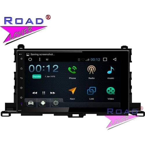 TOPNAVI Android 7.1 10Inch 2Din Quad Core Car Media Center Player For Toyota Highlander 2015 Stereo GPS Navi 2 Din Automagnitol