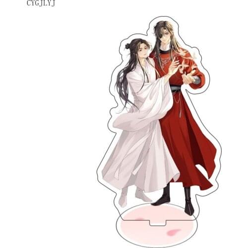 Japan Anime Tian Guan Ci Fu Hua Cheng Xie Lian Acrylic Stand Figure Model Plate Desk Decor Toys Keychain Jewelry Cosplay 16cm