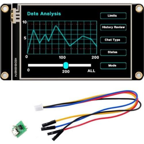 LCD Press Screen for Nextion NX4832K035 HMI USRT TFT LCD 3.5-Inch Human Interface Enhanced Module