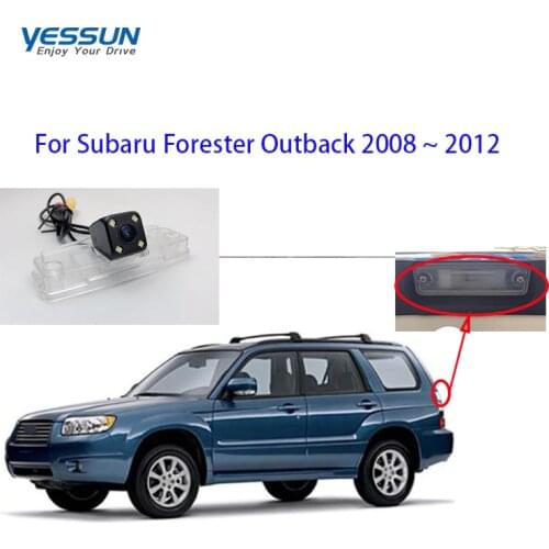 Yessun car License plate camera For Subaru Forester Outback 2007 2008 2009 2010 2011 2012 Rear View camera/ CCD Parking camera