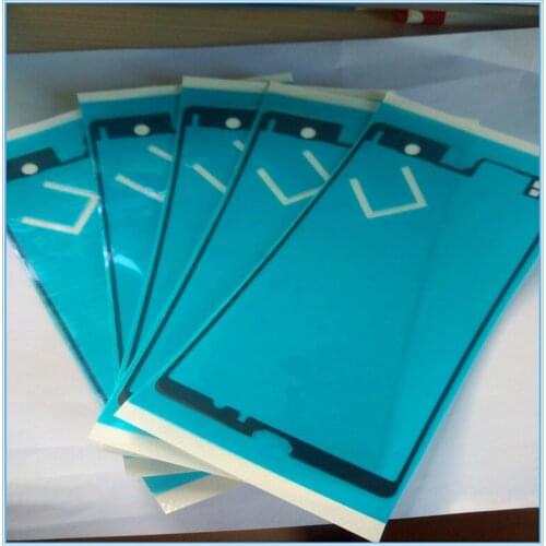 Free Shipping 10PCS/LOT New LCD Front Housing Frame Faceplate Adhesive Glue Tap Sticky Sticker For Sony Xperia Z L36H C6603
