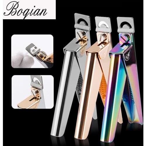 BQAN 1pcs Nail Clipper Manicure Clamp Clippers Special Type U Word Scissors Cut False Professional Manicure Tools Nail Patch