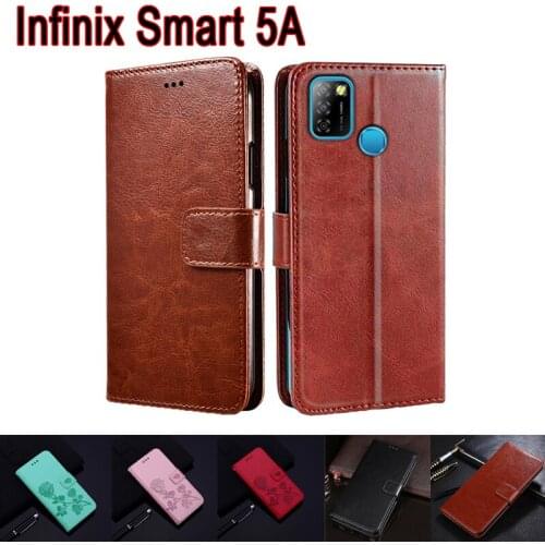 Phone Case For Infinix Smart 5A Cover Flip Wallet Stand Magnetic Card Etui Book On For Infinix Smart 5 A Leather Case Funda