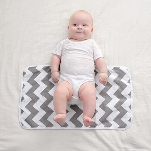 Baby Changing Mat Portable Out-going Double-sided Usable Mattress Breathable Waterproof Ecological Child Newborn Reusable Diaper