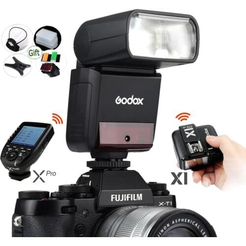Godox V350F 2000mAh Li-ion Battery Speedlite + Xpro-F / X1T-F Transimitter Trigger TTL 2.4G HSS Flash for Fujifilm Camera FUJI
