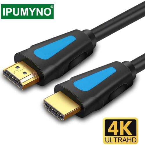 HDMI-Compatible Cable 4K 1080p 2.0 1.4 Aux Cable For PS4 Apple TV PC Splitter Switch Box Extender Projector Monitor 60Hz Video