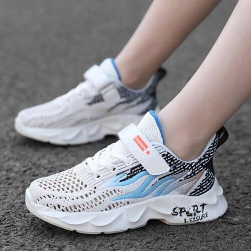 Boys Running Shoes Kids Sneakers Brand Summer Mesh Children Shoes Outdoor Sport Shoes Breathable Basket Footwear Gamin Chaussure