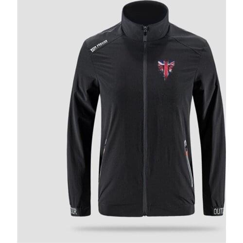 Triumph Hurricane Breathable Jacket Mens Outdoor Zippered Comfortable Light Soft Fashion Casual Front Printing Asian Size