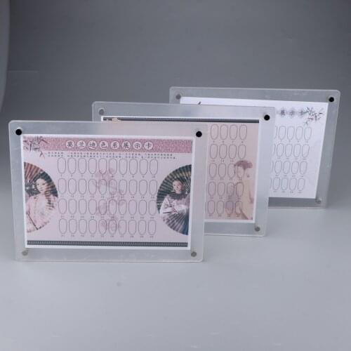 Nail Display Book,40 Colors Gel Polish Colour Chart,Professional Salon Color Chart Display Card Book Nail Art Supplies