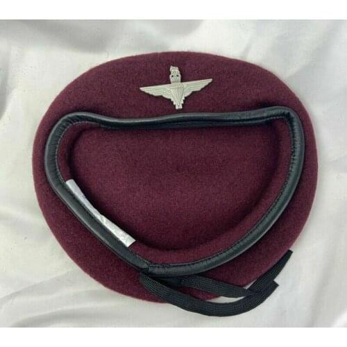 - Parachute Regiment Red Devils WWII UK Army British Grey Badge Beret Military Hat Military Store