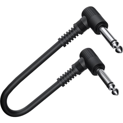 Guitar Effects Pedal Audio Cable Connection Wire Adapter Straight To Straight 15/20cm Universal Guitar Monoblock Effect Cable