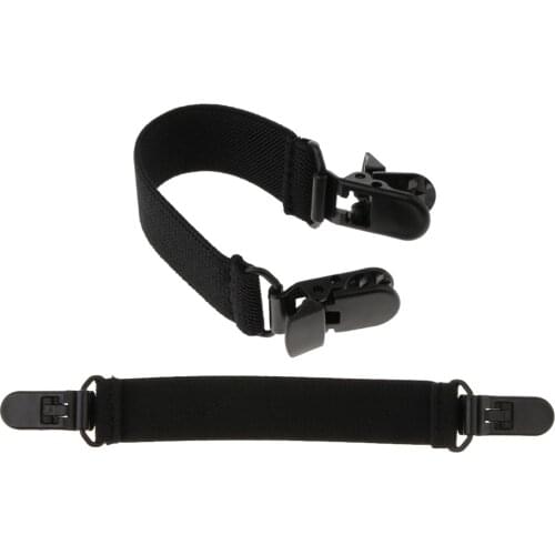 Bed Sheet Elastic Fasteners Suspenders Gripper Clip Support Straps for