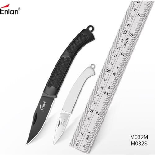 ENLAN （2pcs/Lot） 8cr13mov Folding Knife Tactical Survival Knives Hunting Camping Military Unpacking Pocket knife EDC Tool