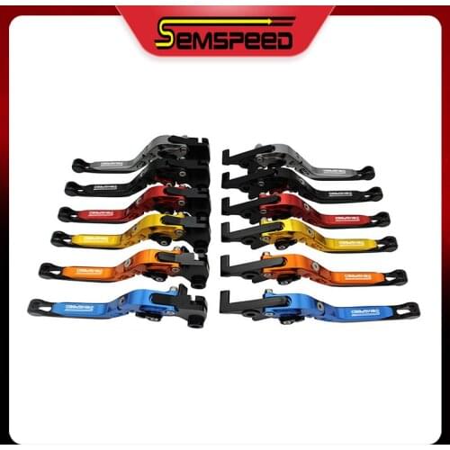 Folding Extendable Clutch Lever Brake Semspeed Motorcycle brake levers for Honda PCX 125 150 2012 -2019 Modification