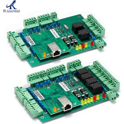 TCP/IP Wiegand Entry Access Control Board Panel Controller For 4 Door Entry Systems