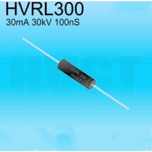 50PCS High-frequency high-voltage diode HVRL300 for detection equipment 30mA 30kV 100nS