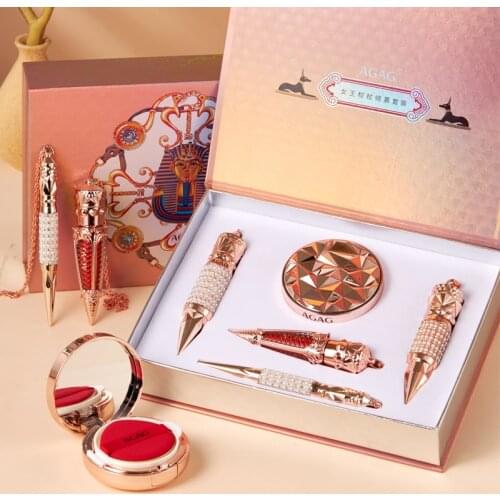 High Quality Professional Female Makeup Sets Cosmetics Full Set For Women Ladies Houda Beauty Lip Gloss Tint Lipstick Mascara