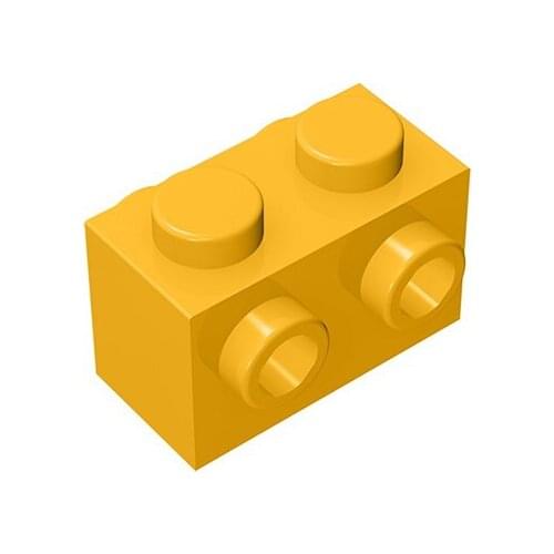 BuildMOC 52107 1x2 For Building Blocks Parts DIY LOGO Educational Tech Parts Toys