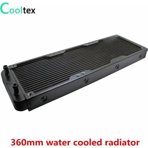 100%new 360mm Aluminum water cooling cooled radiator for Computer Chip CPU Laser cooler Heat Exchanger Heat Sink