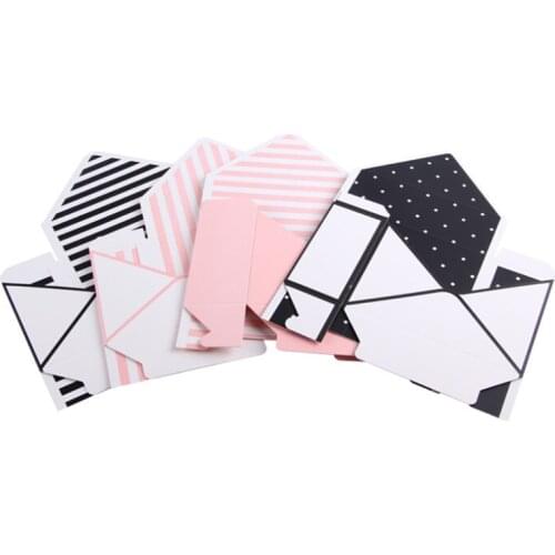 12pcs Cardboard Folding Envelope Flower Box 20x7x29.5cm Different Types Floral Wrapping Party Wedding Gift