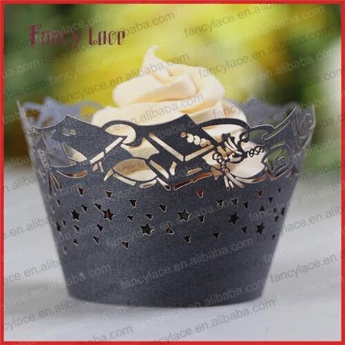 60PCS Doctorial hat Wedding Decorations cupcake Wrappers Customized,Elegant Paper Cake Cup Liners Graduation Party Table Decor