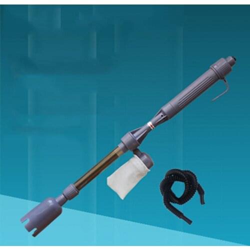 Fish Tank Sand Washer Aquarium Electric Cleaner Automatic Water Changer Sludge Extractor Plastic Filter Tools Without Battery