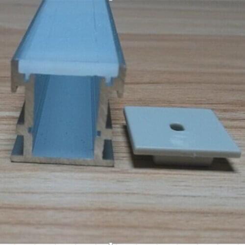 Free Shipping 50M/Lot Aluminum Profile with Cover 2M for 3528 5050 5630 LED Strips channel For LED Aluminum Channel