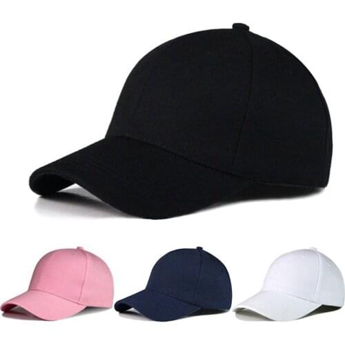 1 PCS 100% Cotton Baseball Cap for Women and Men Summer Fashion Visors Cap Boys Girls Hip Hop Casual Snapback Hat Casquette