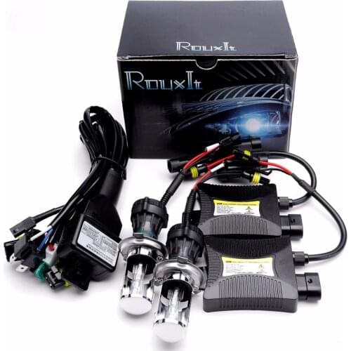 DC 12V 55W bi xenon H4 55w bixenon hid kit H4-3 high/low hid Kit 4300k 5000k 6000k 8000k 3000k 10000K 12000k for Car Headlights