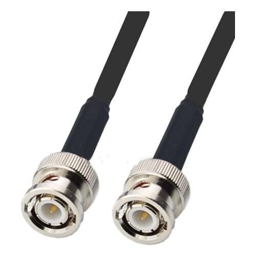 BNC Male To BNC Male Connector RF Coax Pigtail Antenna Cable LMR400 Jumper Cable