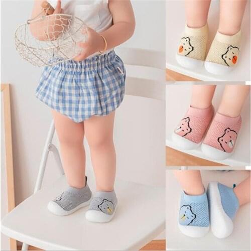 Children Toddler Girls Breathable First Walkers Baby Socks Shoes New Spring Autumn Kids Boys Casual Shoes Soft Soled