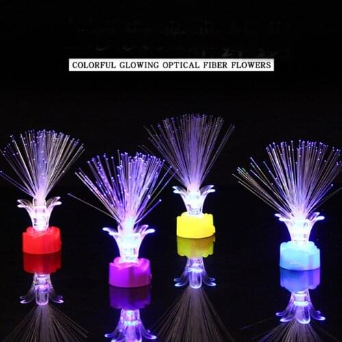 Creative Chlidren Shiny Rose Flash Colorful Children Educational Toys Baby Kids Luminous Toys Night Party Bright Toy Accessories