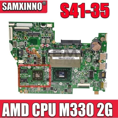 S41-35 LT415 AMD for Lenovo S41-35 Laptop motherboard A4-7210 E1-7010 A6-7310 M330 2G