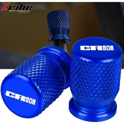 Motorcycle Accessorie Wheel Tire Valve Stem Caps CNC Airtight Covers For Honda CR80R CR85R CR R 80/85 85R 2003-2010 2011 2012